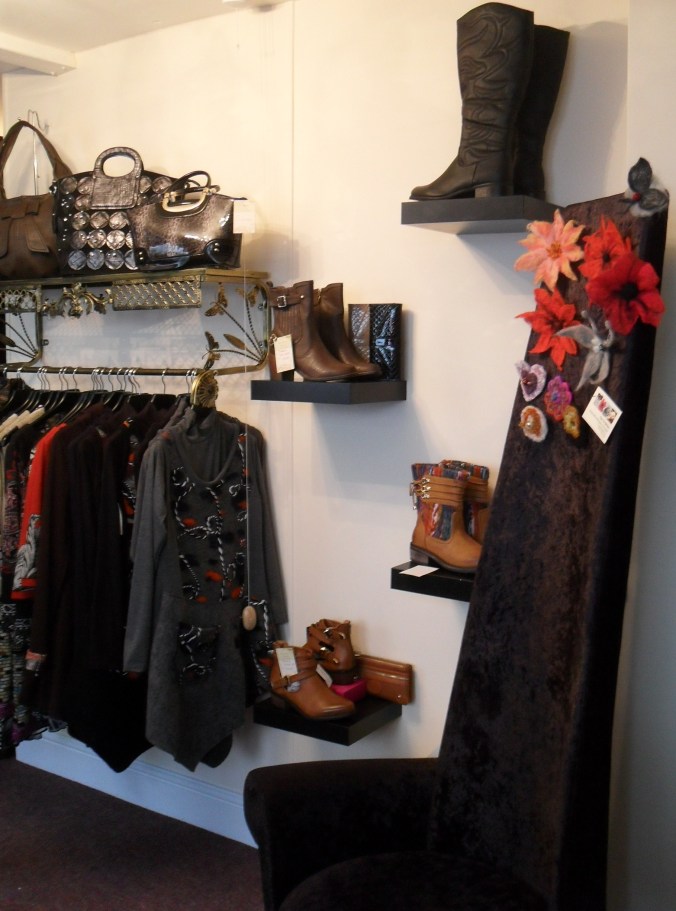 Fabulous Autumn/Winter clothes and accessories on sale in Graces Boutique.