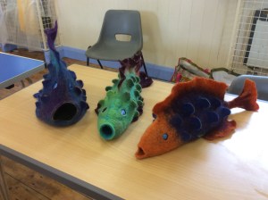 It was fabulous how each fish had its own distinct character