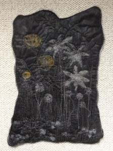 Reverse side of Yellow Poppies