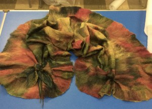 My collar is taking shape